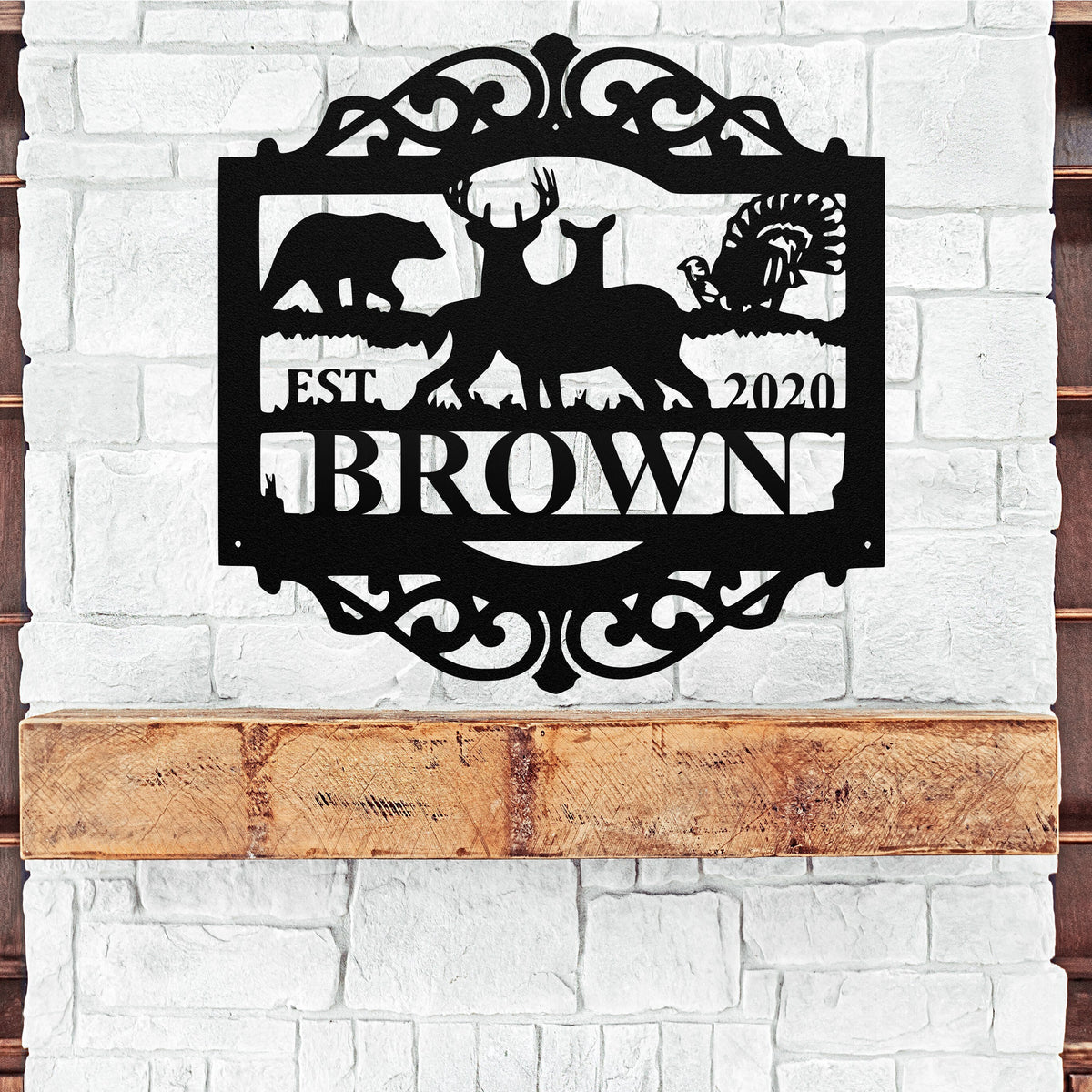 Personalized Metal Signs Outdoor Garden Personalized Welcome To Our Patio Metal Sign, Outdoor Patio Sign Personalized Metal Signs Outdoor Personalized Metal Signs Outdoor Wildlife Decor
