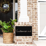 Customize This Metal Sign ~ Outdoor Metal Sign, Door Hanger Sign, Last Name Sign, Personalized Metal Sign, Custom Gift, Porch Sign
