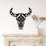 Aztek Cow ~ Metal Porch Sign | Personalized Metal Sign | Custom Porch