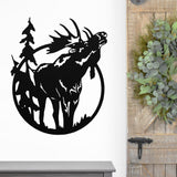 Moose Gate Sign ~ Metal Porch Sign | Metal Gate Sign | Farm Entrance Sign | Metal Farmhouse