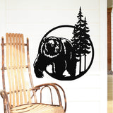 Metal Bear Gate Sign ~ Metal Porch Sign | Metal Gate Sign | Farm Entrance Sign | Metal Farmhouse