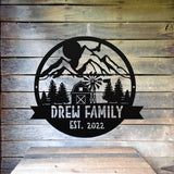 Custom Ranch Name Sign ~ Metal Porch Sign | Metal Gate Sign | Farm Entrance Sign | Metal Farmhouse
