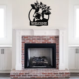 Cow Welcome Sign ~ Custom Porch Sign | Metal Porch Sign | Custom Gifts | Personalized Metal Sign