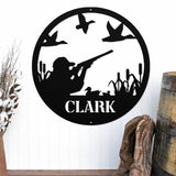 Custom Duck Hunting Sign ~ Metal Porch Sign | Outdoor Sign | Front Door Sign | Metal Hunting Sign | Cabin Sign