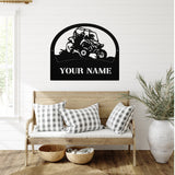 ATV Custom Sign ~ Metal Porch Sign - Outdoor Sign - Personalized Metal Sign - ATV Sign