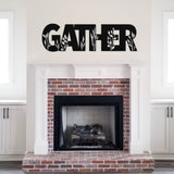 Gather Sign ~ Metal Porch Sign | Personalized Metal Sign | Custom Porch