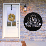 Farm Fresh Produce ~ Metal Porch Sign | Personalized Metal Sign | Custom Porch