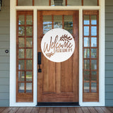 Welcome Please Leave By 9 ~ Outdoor Metal Sign, Unwelcome Sign, No Soliciting Sign, Not Welcome Sign, Funny Porch Sign, Welcome Sign, Metal