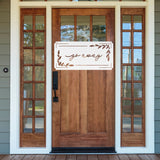 Go Away ~ Outdoor Metal Sign, Door Hanger, Unwelcome Sign, No Soliciting Sign, Not Welcome Sign, Metal Porch Sign, Funny Porch Sign