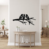 Birds Branch Home Address Sign ~ Metal Porch Sign, House Number Sign, Metal Address Number Sign, Steel Address Plaque Sign, Home Number Sign