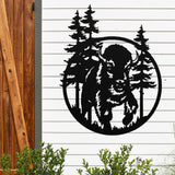 Buffalo Farm Sign ~ Metal Porch Sign | Metal Gate Sign | Farm Entrance Sign | Metal Farmhouse