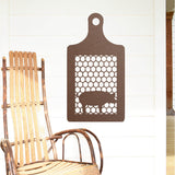 Chicken Farm Sign ~ Metal Porch Sign | Metal Gate Sign | Farm Entrance Sign | Metal Farmhouse