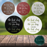 Date List Sign ~ Outdoor Metal Sign, Door Hanger Sign, Last Name Sign, Wedding Gift, Personalized Metal Sign, Gift For Couple, Porch Sign