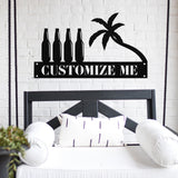 Family Pool Sign ~ Metal Porch Sign | Outdoor Sign | Front Door Sign | Metal Pool Sign