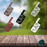My Kitchen My Rules ~ Outdoor Metal Sign, Metal Sign, Wedding Gift, Personalized Metal Sign, Gift For Couple, Metal Wall Art, Word Wall Art