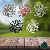 The Secret Ingredient Is Always Love ~ Outdoor Metal Sign, Metal Sign, Wedding Gift, Personalized Sign, Gift For Couple, Metal Wall Art