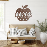 Teacher Custom Name Sign ~ Metal Porch Sign - Outdoor Sign - Personalized Metal Sign - Occupational Sign