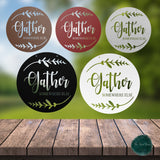 Gather Somewhere Else ~ Outdoor Metal Sign, Unwelcome Sign, No Soliciting Sign, Not Welcome Sign, Funny Porch Sign, Metal Sign