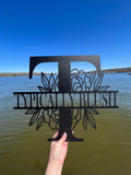 Custom Metal Signs | Monogram Wall Decor | Metal Wall Art | Last Name Sign | Family Name Sign | Personalized Wedding Gift | Custom Metal Art