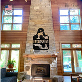 Personalized Cow Tag Sign ~ Metal Porch Sign | Metal Gate Sign | Farm Entrance Sign | Metal Farmhouse | Cow Sign | Highland Cow