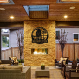 Live Like Someone Left The Gate Open ~ Metal Porch Sign | Metal Gate Sign | Farm Entrance Sign | Metal Farmhouse | Cow Sign | Highland Cow