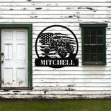 Side By Side Ranger Family Custom Sign ~ Metal Porch Sign - Outdoor Sign - Personalized Metal Sign - UTV Sign - Custom Polaris Ranger