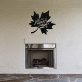 Fall Breeze Autumn Leave Steel Sign ~ Metal Porch Sign | Metal Autumn Sign | Fall Metal Sign | Metal Fall Sign | Fall Sign | Fall Porch Sign