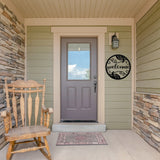 Welcome Pumpkin Metal Sign ~ Metal Porch Sign | Metal Autumn Sign | Fall Metal Sign | Metal Fall Sign | Fall Sign | Fall Porch Sign