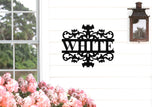 Spooky Bat Name Sign, Metal Porch Sign, Fall Door Hanger, Fall Metal Sign, Metal Fall Sign, Fall Sign, Porch Sign, Halloween Porch Sign