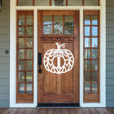 Pumpkin Custom Monogram Sign, Metal Porch Sign, Fall Door Hanger, Fall Metal Sign, Metal Fall Sign, Fall Sign, Porch Sign, Custom Autumn