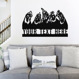 Silly Chicken Metal Sign - Metal Porch Sign | Personalized Metal Sign | Custom Porch | Personalized Farm Sign | Chicken Sign