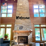 Custom Metal Word, Your Custom Text, Custom Name Script Metal Sign, Personalized Wall Decor, Housewarming Gift, Farm Entrance Metal Sign