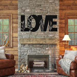 Love Sign ~ Metal Porch Sign | Personalized Metal Sign | Custom Porch
