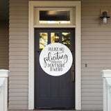 Please No Soliciting ~ Outdoor Metal Sign, Unwelcome Sign, No Soliciting Sign, Not Welcome Sign, Funny Porch Sign, Welcome Sign, Metal Sign