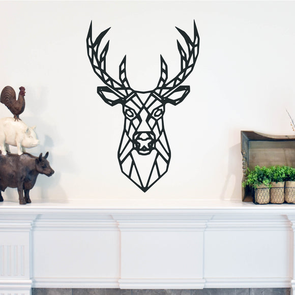 Woodland Deer Outline ~ Metal Porch Sign | Metal Gate Sign | Farm Entrance Sign | Metal Farmhouse