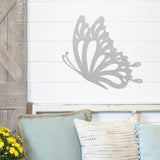 Butterfly Sign ~ Metal Porch Sign | Outdoor Sign | Front Door Sign | Metal Summer Sign