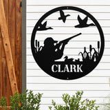 Custom Duck Hunting Sign ~ Metal Porch Sign | Outdoor Sign | Front Door Sign | Metal Hunting Sign | Cabin Sign
