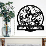 Custom Garden Sign ~ Metal Sign - Outdoor Sign - Personalized Home Sign - Gift For Her
