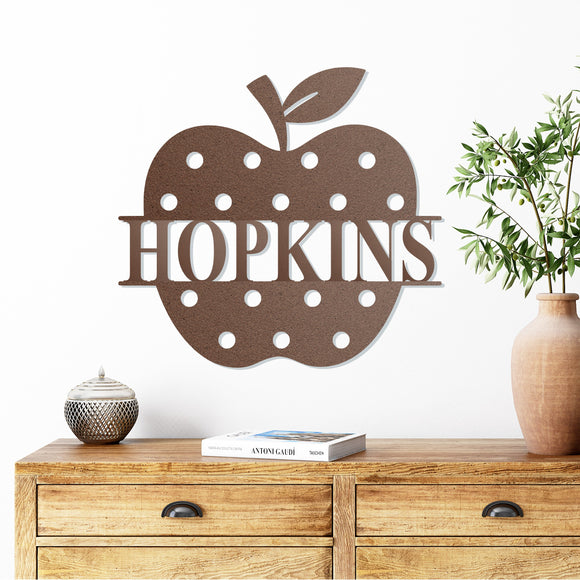 Teacher Custom Name Sign ~ Metal Porch Sign - Outdoor Sign - Personalized Metal Sign - Occupational Sign