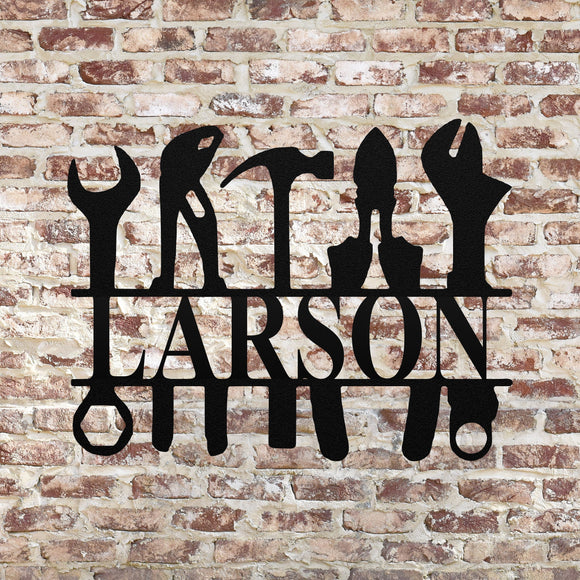 Mechanic Custom Name Sign ~ Metal Porch Sign - Outdoor Sign - Personalized Metal Sign - Occupational Sign