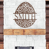 Easter Egg Last Name Sign ~ Metal Porch Sign | Front Door Sign | Personalized Entrance Sign | Metal Spring Sign