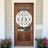 Welcome Home St. Patrick's Sign ~ Metal Porch Sign | Front Door Sign | Personalized Entrance Sign | Metal Spring Sign