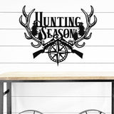 Hunting Season Sign ~ Metal Porch Sign | Outdoor Sign | Front Door Sign | Metal Hunting Sign | Cabin Sign