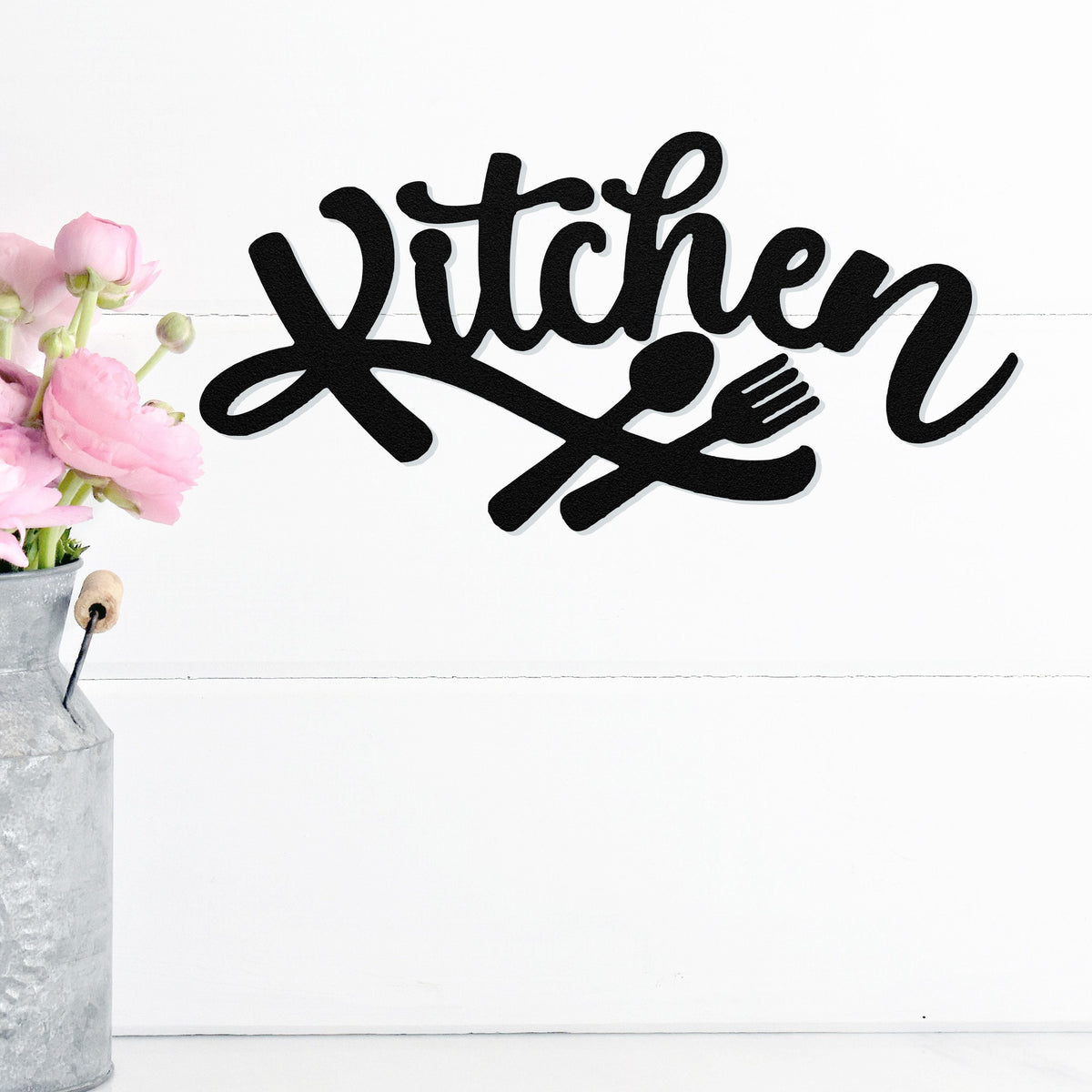 Kitchen Script Kitchen Script Sign ~ Outdoor Metal Sign, Metal Sign, Wedding Gift, Pe ...