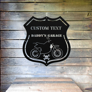 Custom Garage Sign ~ Metal Sign - Outdoor Sign - Personalized Home Sign - Gift For Him