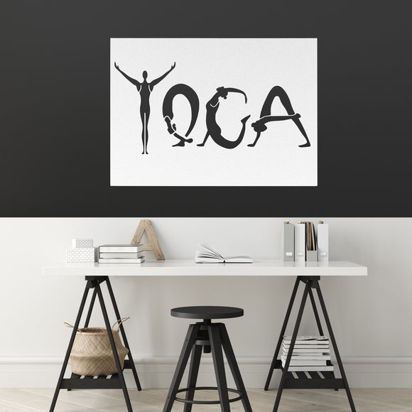 Yoga Metal Sign ~ Metal Porch Sign - Outdoor Sign - Personalized Metal Sign - Workout Room Sign