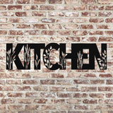 Kitchen Sign ~ Outdoor Metal Sign, Door Hanger Sign, Metal Sign, Wedding Gift,  Personalized Metal Sign, Gift For Couple, Metal Wall Art