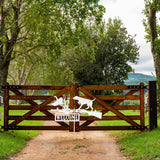 Dog & Pheasant Hunting Sign ~ Metal Porch Sign | Outdoor Sign | Front Door Sign | Metal Hunting Sign | Cabin Sign
