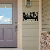 Bow Hunting Custom Sign ~ Metal Porch Sign | Outdoor Sign | Front Door Sign | Metal Hunting Sign | Cabin Sign