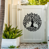 Metal Tree of Life Wall Art Tree of Life Wall Decor Tree of Life Sign Metal Outdoor Sign Weatherproof Sign Housewarming Gift Anniversary